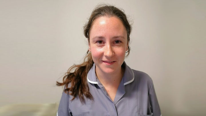 Amy Meadowcroft, a Manchester graduate, Breech Specialist Midwife at The Royal Oldham Hospital.