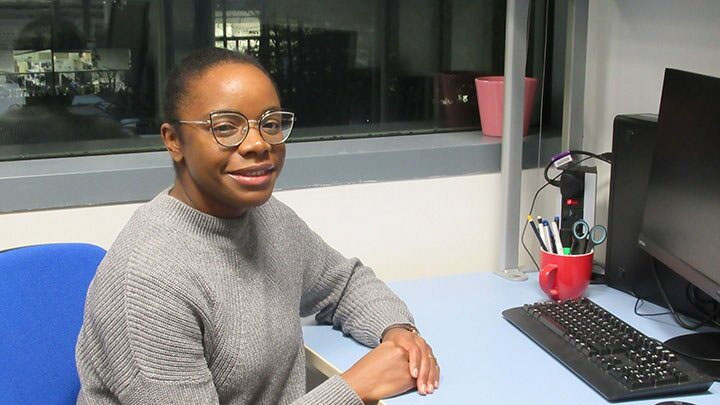 Annie Mbako, a former Manchester student.