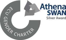 Athena SWAN Silver Award logo.