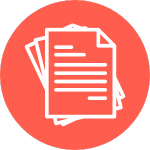 An icon showing several documents.