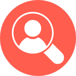 An icon of a two speech bubbles overlapping.