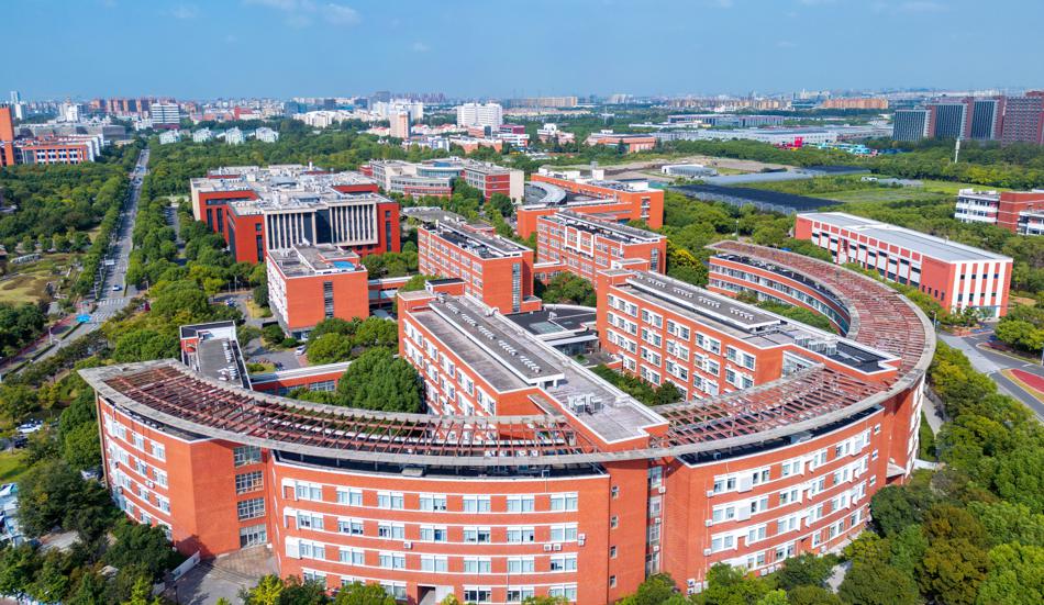 The main campus at Shanghai Jiao Tong University.
