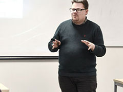 Dr Doron Cohen teaching