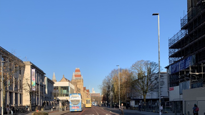 A photo of Oxford Road.