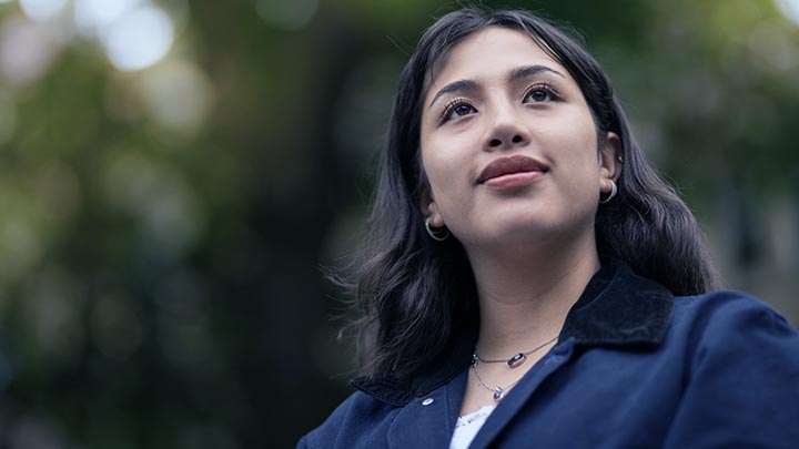Nicole, a University of Manchester student.