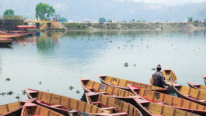 Boats in Nepal