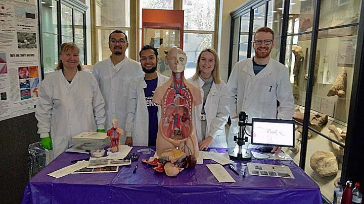 Gillian Manchip and fellow researchers.