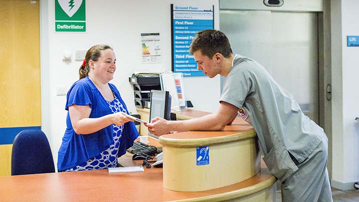 Medical student at Royal Preston Hospital.