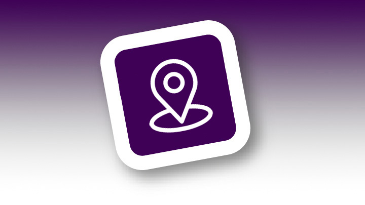 An icon representing a location.