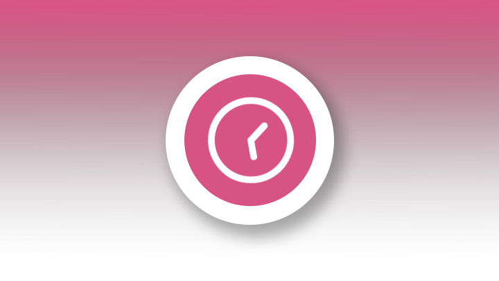 A clock icon.