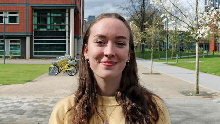 Alana Potter, third-year BSc Psychology student.