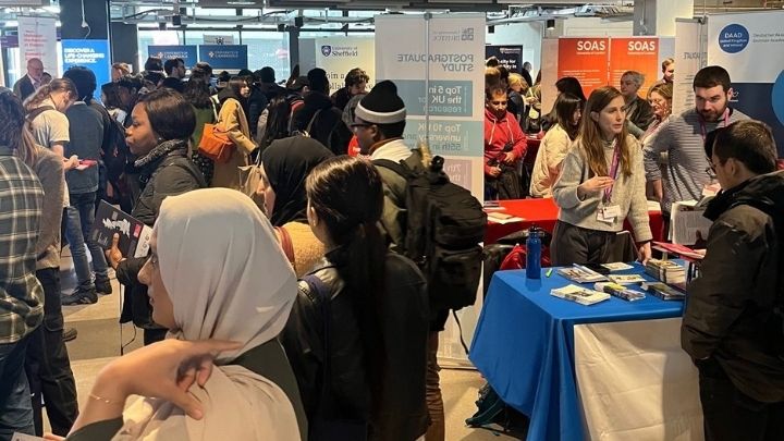 A busy postgraduate event.