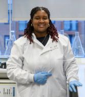 Two researchers in a lab.