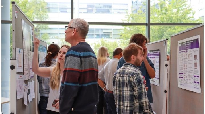 A PhD poster session