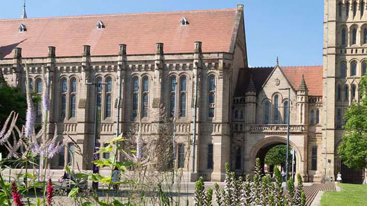 Whitworth hall at The University of Manchester.