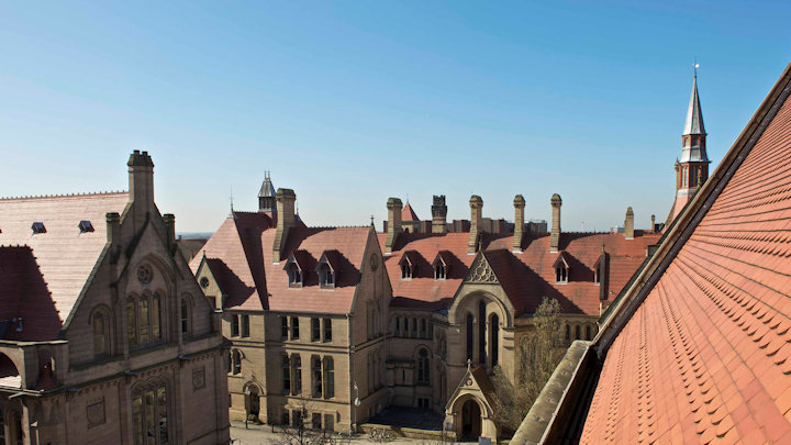 The roof of John Owens building.