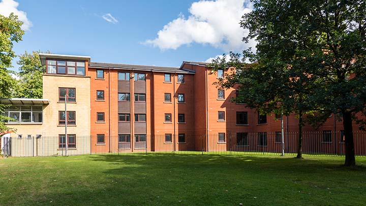 Daisy Bank Hall, University of Manchester student accommodation.