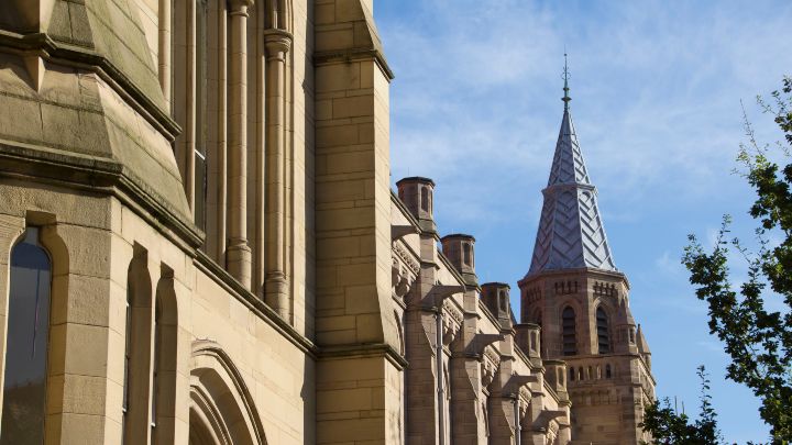 Spires of Whitworth Building